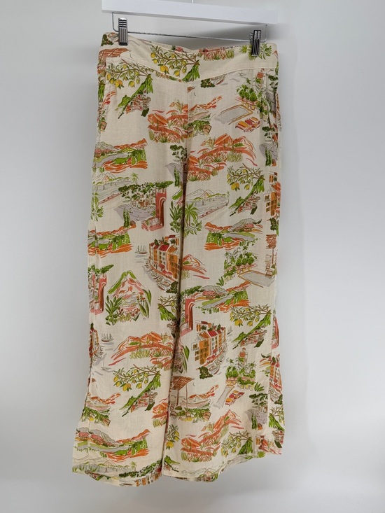 Cynthia Rowley Pants - Cynthia Rowley Linen Scenic Pants M 🍋 Italian Summer Coastal